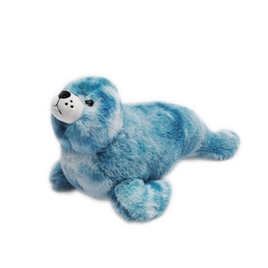 Benutzer definierte Dichtung Plüsch tier Niedliches Bett Schlaf wurf kissen Super Soft Seal Doll Kuscheln Seeotter Puppe Geschenk Lebensechtes Siegel - Product Image 1