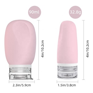 ขวดซิลิโคนปลอดสาร BPA เป็นมิตรกับสิ่งแวดล้อม สำหรับใส่เครื่องใช้ในห้องน้ำ เหมาะสำหรับการเดินทาง ได้รับการรับรองจาก <span class=keywords><strong>TSA</strong></span> ขนาดพกพา อุปกรณ์เสริมสำหรับการเดินทาง - Product Image 2
