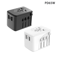 Adaptateur de voyage universel, chargeur tout-en-un personnalisé