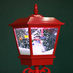 Đèn lồng Giáng sinh Papanoel, đèn lồng tuyết rơi, đèn Giáng sinh ngoài trời, đèn cột Giáng sinh lớn cao - Product Image 4