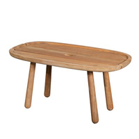 Ensemble de meubles de jardin en teck, design moderne, durable, pour l'extérieur, comprenant un canapé, une table à manger et des chaises, pour hôtels et jardins.