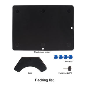 Soporte de música de PVC con Base curva de silicona altamente compatible <span class=keywords><strong>para</strong></span> saxofón, trompeta, corneta, piezas y accesorios de instrumentos de cuerda - Product Image 3