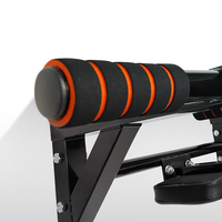 Barre de traction horizontale ZJFIT Q-250 portable et réglable pour usage domestique, station de dips en métal – Offre directe