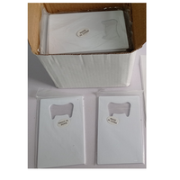 Décapsuleur par sublimation Décapsuleur en forme de carte de crédit Décapsuleur deux faces Décapsuleur personnalisé en acier inoxydable Carte de crédit