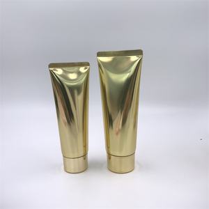 Tube cosmétique vide PCR 20g, emballage 50ml 200ml, grand tube de crème rose en plastique avec pompe - Product Image 5