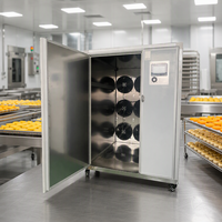 75% energiebesparende warmtepomp fruitdroogmachine met PLC-besturing