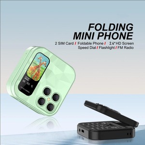 Téléphone portable pliable à clapet I18 Pro Lady Cover avec double SIM 2,4 pouces, lecteur MP3, fonction de voix magique, lampe de poche, numérotation rapide, téléphone portable à clapet pour seniors - Product Image 3