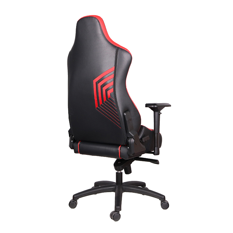 OEM PC Adjustable Ergonomic custom red game chair PU leather for computer game