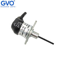Válvula electromagnética de arranque y parada del motor diésel GVO M5640SUD1 M59 MX4700DT, adecuada para tractores Kubota, 1A021-60017.