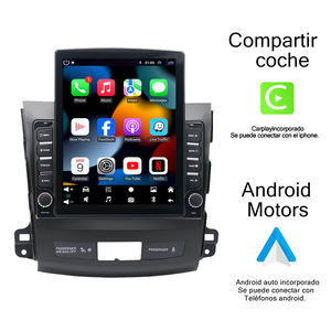 Autoradio Android, lecteur <span class=keywords><strong>DVD</strong></span>, GPS et Carplay, installation sur tableau de bord Mitsubishi <span class=keywords><strong>Outlander</strong></span> - Product Image 3
