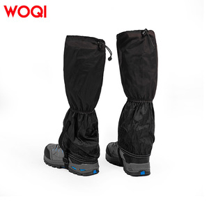 Guêtres de neige Woqi noires 48x55cm, imperméables, pour la randonnée, l'alpinisme et le ski - Product Image 3