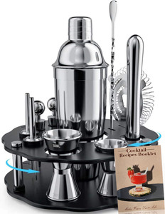 Cao cấp thép không gỉ Cocktail Mixer Set được trang bị với khung tốt hơn Premium <span class=keywords><strong>Bar</strong></span> công cụ cho kỳ nghỉ & kỷ niệm - Product Image 2