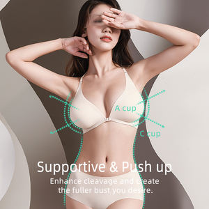 Hızlı kuru pedleri 3 takım eklemek iki bardak Push-up meme arttırıcılar kadınlar seksi tek parça sütyen - Product Image 2