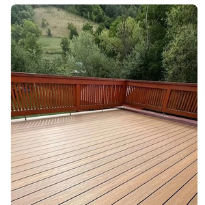 Plancher en WPC co-extrudé de deuxième génération, résistant à l'eau et à la corrosion, pour <span class=keywords><strong>terrasse</strong></span> extérieure, taille personnalisée - Product Image 3