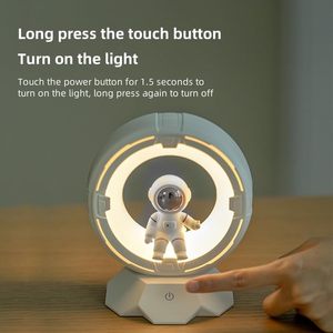 Modern Minimalist Rechargeable Mini Glass <b>LED</b> Night Lamp with Sensor Control and Colorful <b>Light</b> for Home Bedroom Decor - Product Image 3
