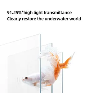 10L มินิมิจาขนาดเล็กสมาร์ทเดสก์ทอปแก้ว<span class=keywords><strong>ตู้</strong></span><span class=keywords><strong>ปลา</strong></span>ให้อาหารอัตโนมัติสำหรับ <span class=keywords><strong>Xiaomi</strong></span> สมาร์ท APP ควบคุม - Product Image 4