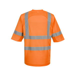 Camisa de Seguridad de Alta Visibilidad con Certificación ANSI/ISEA 107, 100% Poliéster, Manga Larga con Rayas, Uniforme de Trabajo Industrial para Hombre - Product Image 2