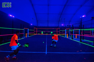 Campo da Padel Luminoso per Interni ed Esterni a Prezzo di Fabbrica, Campi da Padel Fluorescenti - Product Image 3