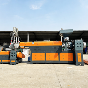 Eco Friendly Agricultural LDPE LLDPE Mulch <b>Shrink</b> Greenhouse Film <b>Plastic</b> Waste Granulator Pellet Line Maker Extruder PLA WPC - Product Image 3