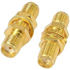 Гнездовой разъем <span class=keywords><strong>SMA</strong></span> в гнездовой разъем <span class=keywords><strong>SMA</strong></span> с гайкой перегородкой RF Coax адаптер Коннектор - Product Image 3