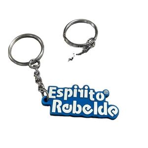 Custom Logo <b>Personalized</b> 2D 3D Business PVC Keyring Promotion Gifts Soft Rubber Injection Molded Metal Ring Attachment <b>Keychains</b> - Product Image 1