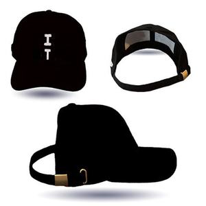 Casquette de baseball personnalisée à quatre panneaux, style <span class=keywords><strong>afro</strong></span>, sans dos, pour queue de cheval bouclée, motif à pois imprimé, casquette ouverte rafraîchissante, gorras, chapeaux - Product Image 2