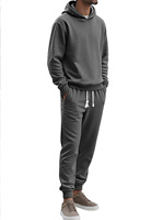 Ensemble de survêtement décontracté pour homme, printemps-automne, coupe ample, sport, manches longues, pantalon, deux pièces, logo personnalisé, grande taille, 100% polyester