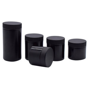 Commercio all'ingrosso Mir su barattolo di vetro 250ml 500ml nero Uv alto rotondo violetto a prova di odore bocca larga stoccaggio barattoli di vetro Stash - Product Image 5