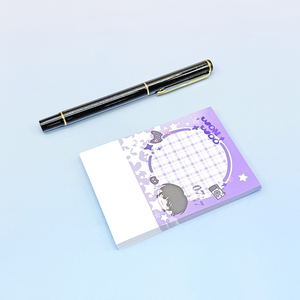 80 feuilles par paquet de Now Go Series Fresh Literary Illustration Handbooks <span class=keywords><strong>Collage</strong></span> Notepaper in Kraft Paper Carton Bloc-notes - Product Image 6