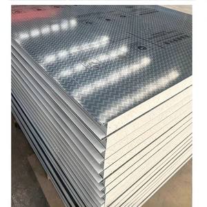 Panel <span class=keywords><strong>de</strong></span> pared WPC moderno para exteriores, paneles sándwich <span class=keywords><strong>de</strong></span> <span class=keywords><strong>techo</strong></span> con aislamiento <span class=keywords><strong>de</strong></span> PVC estriado para exteriores, revestimiento <span class=keywords><strong>de</strong></span> Metal, tablero <span class=keywords><strong>de</strong></span> MDF, aislamiento Exterior, sonido Eps - Product Image 1