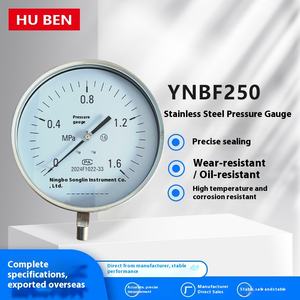 Vente en gros Thermomètre pneumatique hydraulique industriel en acier inoxydable résistant aux chocs scellé de précision - Product Image 2