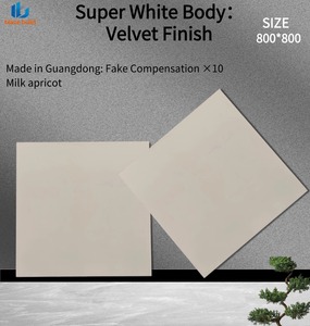 Oferta Especial: Baldosas de Porcelana Suave de Terciopelo Moderno, 800x800mm, Antideslizantes y Resistentes al Desgaste, <span class=keywords><strong>para</strong></span> <span class=keywords><strong>Cocina</strong></span>, Sala de Estar, Baño y Pasillo - Product Image 1