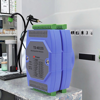 Module d'acquisition de température RTD 8 canaux PT100/PT1000 0,1 Haute précision DC24V TD-4015 RS485 Modbus Automatisation industrielle