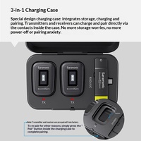 Micrófono Lavalier Inalámbrico Fengdi 500pro Little Bee para Grabación en Teléfonos Móviles y Transmisión en Vivo con Reducción de Ruido, Hecho en China Continental