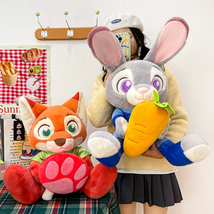 Nuevos peluches de <span class=keywords><strong>Judy</strong></span> <span class=keywords><strong>Hopps</strong></span> y Nick Wilde de Zootopia, linda almohada, regalo de cumpleaños, juguete para niños - Product Image 4