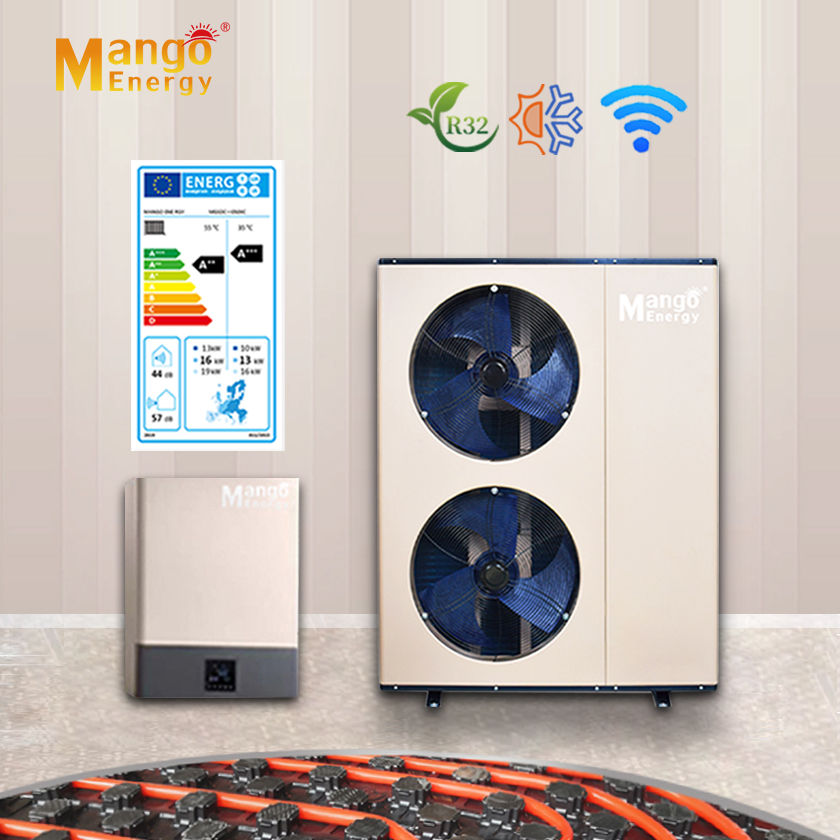Тепловой насос Wi-Fi для дома, инвертор постоянного тока, водонагреватель, горячая распродажа, новый дизайн, 2022 г.