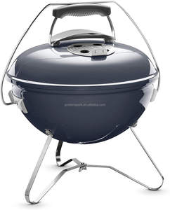 <span class=keywords><strong>Smokey</strong></span> — barbecue au charbon de bois, grille, bleu en ardoise - Product Image 2