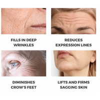 Kit de Soins Anti-Âge : Peptides de Collagène Nano-Soie Lyophilisés, Acide Hyaluronique Lyophilisé, Liquide Anti-Rides Marque Privée