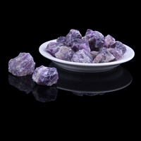 Precio de fábrica al por mayor piedras preciosas naturales roca amatista cristal en bruto para Decoración