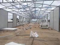 Maison préfabriquée à faible coût, conteneur K, camp de travail, hébergement des travailleurs, dortoir en panneaux sandwich, conception industrielle en Chine