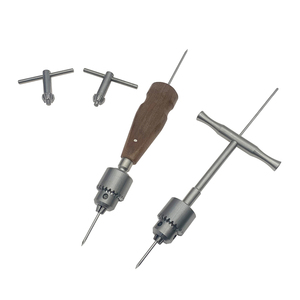 Trapano Ortopedico Universale in Acciaio Inossidabile per Veterinaria, Punta per Trapano Osseo, Strumento per Animali Domestici, Trapano Manuale Cavo Autoclavabile - Product Image 1