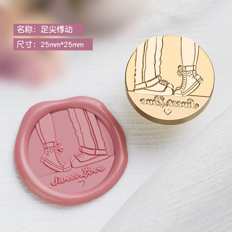 Pulsations aux orteils (bord cassé multicouche, rond de 25 mm)