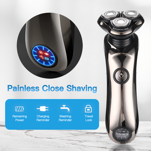 PRITECH - Afeitadora Recargable Nueva de Alta Calidad con Pantalla Digital y Triple Cuchilla para Hombre - Product Image 3