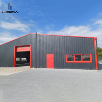Almacén de Estructura de Acero Moderna Pre-fabricada de Bajo Costo en China, Fábrica Prefabricada con Soluciones Personalizadas