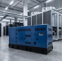 Générateur diesel mobile portable d'extérieur avec roues de remorque, type silencieux, ATS 50/60Hz, fabriqué en usine