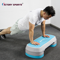 Plataforma de pasos aeróbica ajustable Gimnasio Fitness Ejercicio Step Board Banco