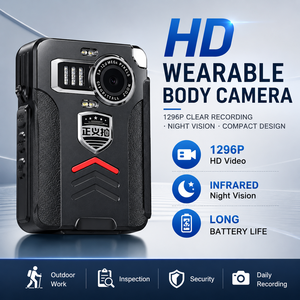 Caméra corporelle sans fil OEM d'usine pour personnel de sécurité, enregistreur vidéo portable, caméra de surveillance pour <span class=keywords><strong>nounou</strong></span>, caméras sportives portables avec détection de mouvement - Product Image 1
