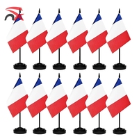 Nouveauté 2026 : Ensemble d'accessoires tendance pour supporters de football, motif drapeau national français, idéal pour les cadeaux aux fans