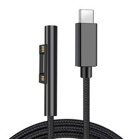Adaptateur de chargeur cordon de câble de charge rapide alimentation USB C rapide pour Microsoft Surface Pro1/2/3/4/5/6 courant continu
