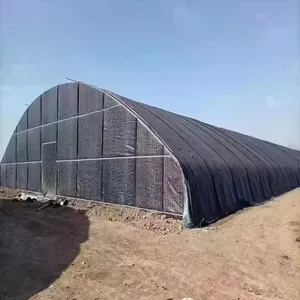 Agriculture farming vegetable/flower/fruit/medical with irrigation ventilation insulation system growing blackout greenhouse kit